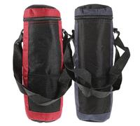 WATIIFUFU Bolsas Térmicas para Biberones 2 Unidades de Tela Oxford Redondas Portátiles Colores Rojo y Azul Aislamiento Térmico para Mantener Leche o Caliente Ideales para Lactancia y