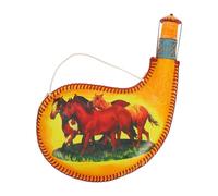 WATIIFUFU Bota de Vino Estilo Retro de Pu Ligera y Portátil Buen Sellado para Decoración Hogar y Accesorios para Danza