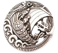 WATIIFUFU Broche de Mujer Vintage Diseño Barco Vikingo Alfiler Decorativo Metálico Retro Accesorio Elegante para Ropa Chaquetas y Sombreros Regalo Único para