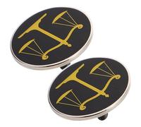 WATIIFUFU Broche de Solapa de Abogado 2 Piezas Broche de Metal Balanza de Justicia Alfiler de Solapa para Traje Formal Accesorio Profesional para Abogados y Jueces