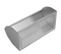 WATIIFUFU Caja Eléctrica Cubierta Protectora para Interruptor y Tomacorriente de Acero Inoxidable Plata, 86, Resistente Lluvia, para Hogar y Comercios