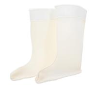 WATIIFUFU Calcetines Interiores Térmicos para Botas de Lluvia y Nieve Forros Cálidos Gruesos Forro Polar Antideslizantes y Desmontables Talla 43-45 Ideales para Senderismo y Trabajo al