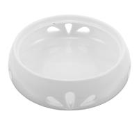 WATIIFUFU Calentador de Té de Cerámica Base Calefactora Hueca Soporte para Tetera y Velas Aromáticas Base Blanca para Tazas y Café Calentador de Escritorio Multifuncional para Bebidas