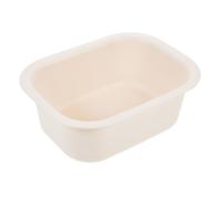 WATIIFUFU Cambiador De Ñiño Lavabo Portátil, Bañera De Agua Reforzada De Plástico Blanco, Tamaño Compacto Para Mesa De Baño De Ñiño, Cuenco Práctico y Ligero Para Cuidado Infantil