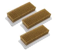 WATIIFUFU Cepillo de Limpieza de Ropa de Cerdas Suaves 3 Unidades, Tamaño Grande, para Eliminar Manchas en Prendas Delicadas como Abrigos de Plumas y Cuellos de Camisa, Cepillo