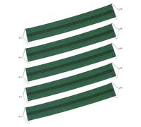 WATIIFUFU Cinturones Reforzados para Sillón Reclinable 5 Piezas, Correas Elásticas Antigrietas Verdes para Reparación y Refuerzo de Sillas Plegables, Accesorios para Muebles de Jardín
