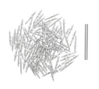 WATIIFUFU Clavos de Doble Cabeza para Zócalos sin Costuras, Tornillos Invisibles de Metal Resistentes, sin Marcas, Kit 101 Piezas con Funda Específica para Hogar y Paredes