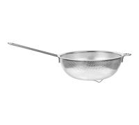 WATIIFUFU Colador de Acero Inoxidable 19,2 Cm Mango Único, Cesta Coladora de Malla Fina para Escurrir Arroz, Verduras y Frutas, Adecuado para Lavar y Drenar en Cocina Doméstica