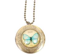 WATIIFUFU Collar Medallón para Mujer Caja para Fotos Colgante Delicado de Metal Duradero Diseño Práctico y Creativo Accesorio Adecuado para Obsequio y Uso Diario