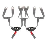 WATIIFUFU Correa Ajustable para Barbilla de Casco de Seguridad Resistente al Desgaste, 2 Piezas Soporte Antideslizante, Ligera y Flexible para Uso en Obra y Protección Personal