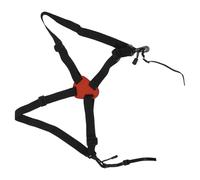 WATIIFUFU Correa de Seguridad para Binoculares y Telémetros de Cuero Ajustable Arnés Cómodo para Observación de Aves y Actividades al Aire Libre