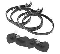 WATIIFUFU Correas para Tacones Altos Ajustables Correa de Talón de Fijación Banda de Talón Conveniente 2 Pares 4 Pcs