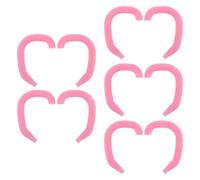 WATIIFUFU Corrector de Orejas para Bebés, Parches de Gel de Silicona Suaves, 5 Pares (10 Unidades) Color Rosa, Cinta Invisible para Corrección de Orejas Prominentes, Uso Diario