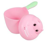WATIIFUFU Cuchara De Baño Para Taza De Champú Cuchara De Ducha Taza De Baño Enjuagadora Cascada Para Bebés Material Duradero y Seguro