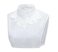 WATIIFUFU Cuello Falso para Mujer Media Blusa Cuello Falso Elástico Ajustable Material Transpirable Accesorio Adecuado para Fiestas y Bodas Compatible Camisas y Suéteres