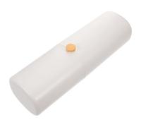 WATIIFUFU Estuche Portátil para Cepillo de Dientes de Baño Color Claro, Caja Mini para Pasta Dental Válvula Transpirable, Compacto y Ligero para Viaje, Camping y Uso Escolar, Práctico
