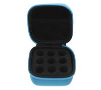 WATIIFUFU Estuche Refrigerado para Insulina con 9 Compartimentos para Vial de 10 Ml, Organizador Portátil Azul para Viaje y Almacenamiento Isotérmico de Medicamentos para Diabéticos