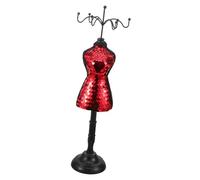 WATIIFUFU Expositor de Pendientes Joyas Collares Estante para Joyas Torso de Maniquí