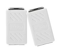 WATIIFUFU Extensor de Ethernet Rj45 Hembra a Hembra 2 Piezas, Adaptador Compatible Cables Cat5, Cat5e y Cat6, Material Abs y Aleación de Zinc, Flexible para Redes Domésticas Oficina