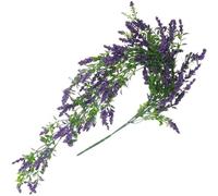 WATIIFUFU Flores Artificiales Púrpura de de Plástico Colgantes Fáciles de Cuidar Larga Duración para del Hogar para de Banquetes