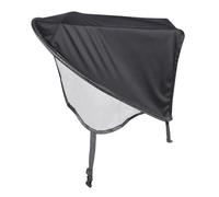 WATIIFUFU Funda Parasol para Cochecito de Ñiño Portátil Negra, Protección Solar y Antiviento, Material Licra Transpirable, Cobertura Amplia para Uso Exterior y Paseo Diario