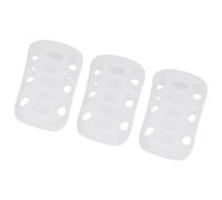 WATIIFUFU Funda Protectora de Silicona Anticaída para Biberón de Ñiño 120 Ml, Set de 3 Unidades, Funda Aislante Térmica y Antiescaldaduras para Botellas de Leche de Boca Ancha, Accesorio