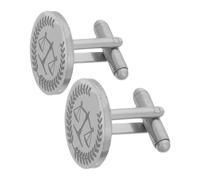 WATIIFUFU Gemelos de Acero Inoxidable para Camisa Libra Balance, Par de 1 Par, Joyería de Abogado y Accesorio de Vestir, Gemelos de Esmoquin Unisex para Eventos Formales y Profesionales