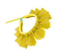 WATIIFUFU Gorro De Baño Ajustable Para Bebés Sombrero Para Proteger Ojos y Oídos Lavado De Cabello Color Amarillo
