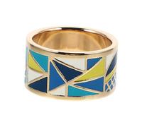 WATIIFUFU Hebilla De Bufanda De Esmalte Anillo Único Para Mujer Accesorio De Titanio Porta Bufandas Elegante Para Chales Diseño Moderno Tamaño Mediano