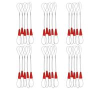 WATIIFUFU Herramienta Tiradora de Cables Eléctricos 30 Unidades, Manga Flexible para Arrastre en Conductos, Auxiliar para Instalación de Cableado en Obras y Mantenimiento Eléctrico