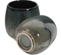 WATIIFUFU Juego de 2 Tazas de Café de Cerámica Azul Hogar Asa Creativa y Diseño Delicado para Bebidas Calientes y Espresso Varios estilos