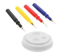 WATIIFUFU Juego de Herramientas de Precisión para Reparación de Relojes de Pulsera, Bolígrafo Engrasador Aguja, Plato de Aceite Estable y Kit Portátil para Mantenimiento Profesional