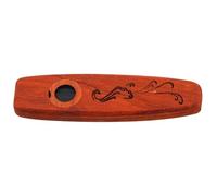 WATIIFUFU Kazoo de Madera Maciza Rojo Flor de Pau, Instrumento Musical de Viento para Acompañamiento, Flauta Kazoo Profesional Fácil de Tocar para Adultos y Músicos