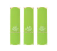 WATIIFUFU Lápiz Labial Hidratante Aloe Vera, Efecto Cambio de Color y Diseño Delicado, Pack de 3 Piezas Fácil de Almacenar y Nutritivo para Labios Suaves