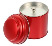 WATIIFUFU Lata De Té Pequeña Para Almacenamiento Sellado Contenedor Portátil Para Té Suelto Diseño Elegante Y Práctico Para Azúcar Para Uso Diario