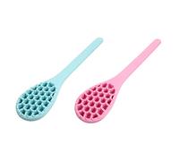 WATIIFUFU Masajeador Manual De Silicona Para Golpes 2 Unidades Rosa y Azul, Herramienta Corporal Para Relajación y Circulación Sanguínea, Uso Oficina y Hogar, Masaje Terapéutico Para Hombros y Espalda