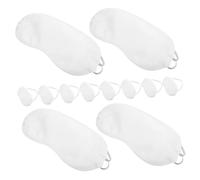 WATIIFUFU Máscara para Dormir de Poliéster Satinado, 12 Piezas Ligeras y Portátiles, Antifaz y Resistente al Desgaste, Adecuado para Viajes, Hoteles y Uso Doméstico