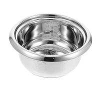 WATIIFUFU Olla Interior para Arrocera de Acero Inoxidable de Recambio para Cocedores Eléctricos Cubeta Antiadherente Resistente y Compatible con Múltiples Modelos