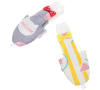 WATIIFUFU Pañal para Loros y Absorbente de Algodón, Ropa para Pájaros como Mascotas, 2 Piezas para Uso Diario y Vuelo Seguro Varios Estilos