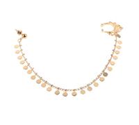 WATIIFUFU Pendientes Colgantes para Nariz Cadenas Largas de Metal Dorado, Accesorio sin Piercing para Mujer, Joyas para Cuerpo, Diseño de Flecos Brillantes, Uso en Fiestas y Eventos