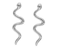 WATIIFUFU Pendientes Serpiente Mini Geométricos para Mujer Aretes de Aleación Delicados y Originales Joyas Divertidas para Fiesta y Uso Diario