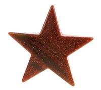 WATIIFUFU Pentagrama Tallado a Piedra Natural Decoración para El Hogar Adorno de Piedra de Estrella Artesanía de Bricolaje