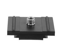 WATIIFUFU Placa Rápida Material Plástico y Aleación con Base para Trípode para Cámara MH496 Diseño Portátil Compatible con Proyectores y Cámaras para Grabación de Video