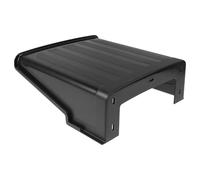 WATIIFUFU Protector para Cámara de Exterior Negro Material Abs, Visión Cristalina y Protección contra Lluvia para Vigilancia en Calles y Espacios Abiertos
