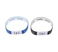 WATIIFUFU Pulseras Bíblicas Elásticas para Hombre y Mujer Juego de 2 Piezas - y - Pulsera Decorativa Versículos para Graduación y Uso Diario