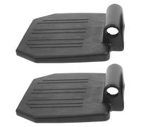 WATIIFUFU Reposapiés de Repuesto para Silla de Ruedas 2 Piezas de PP Resistente Antideslizante Plataforma Elevadora Segura Adaptable para Personas Discapacidad y Movilidad Reducida