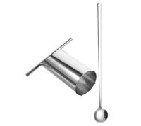 WATIIFUFU Sacabolas de Melón Acero Inoxidable 304, Cortador y Perforador de Sandía Medio, Juego 2 Piezas para Cocina y Hogar, Herramienta Práctica para Abrir y Deshuesar Frutas Fácilmente