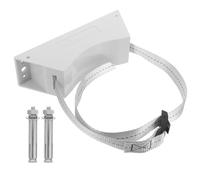 WATIIFUFU Soporte de Cilindro de Gas Desmontable de Plástico para Tanque de 40 Litros Correa Ajustable, Soporte de Pared para Almacenamiento Seguro en Laboratorios y Garajes