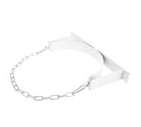 WATIIFUFU Soporte Fácil Cilindro Blanco de para Gas de Acero Instalación y Seguro para Tanque de en Montaje de Pared para Laboratorios y Escuelas