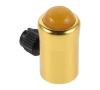 WATIIFUFU Soporte para Diapasones Perla Redonda de Ágata Amarilla, Accesorio de Pie para Instrumentos Musicales, Compatible Varios Diapasones para Terapia y Sintonización